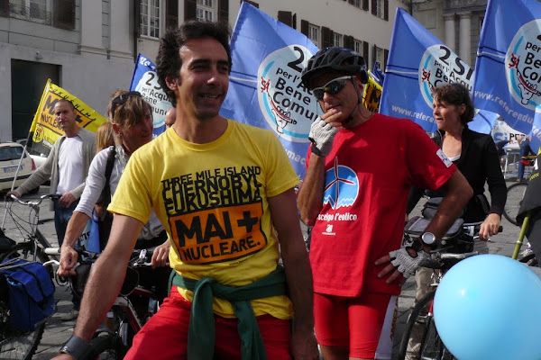 Biciclettata per l'acqua pubblica