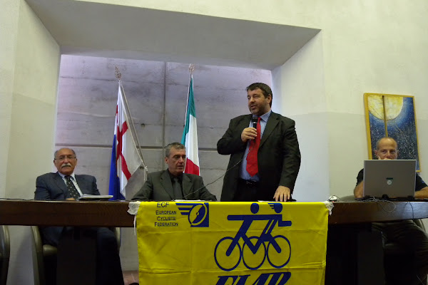 Presentazione a Levanto di "Dalle rotaie alle bici"