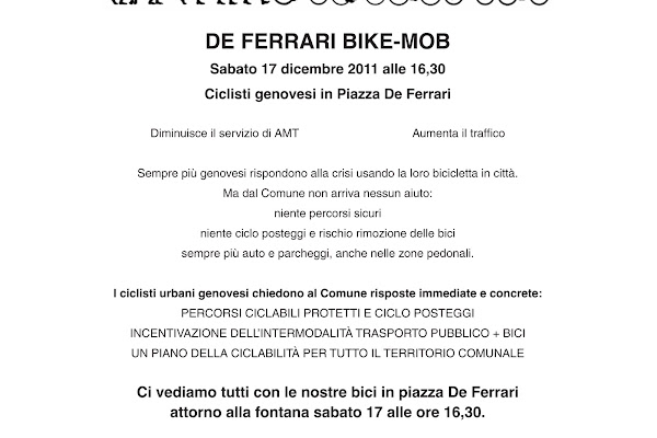 DE FERRARI BIKE MOB
