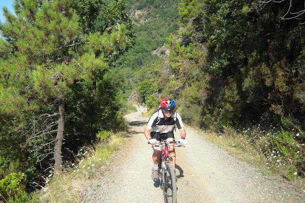 MTB passo del Bocco di Bargone - monte Pu